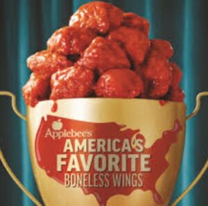 Applebee's claims America's Favorite Boneless Wings