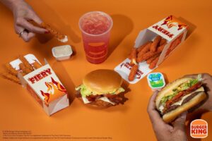 Burger King LTO Fiery Menu