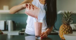 Woman with Smoothie